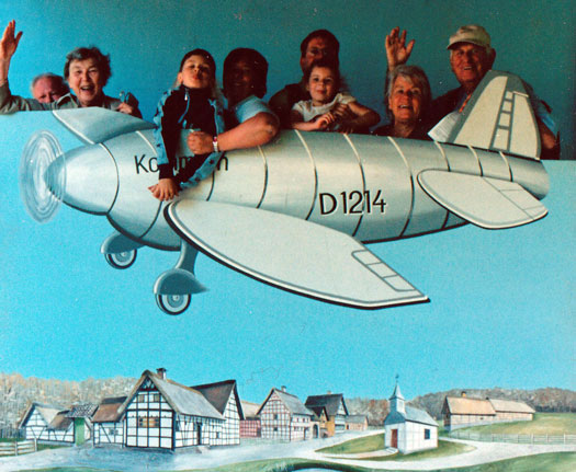 Gemeinschaft Rheinfels im Flieger